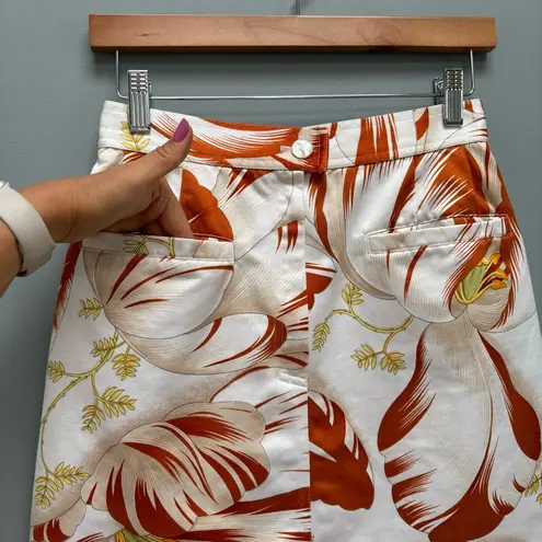 Salvatore Ferragamo Vintage Floral Pencil Skirt