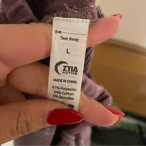 Zyia Active Don’t Wake Me Thermal Waffle Knit Loungewea Joggers- Size Large