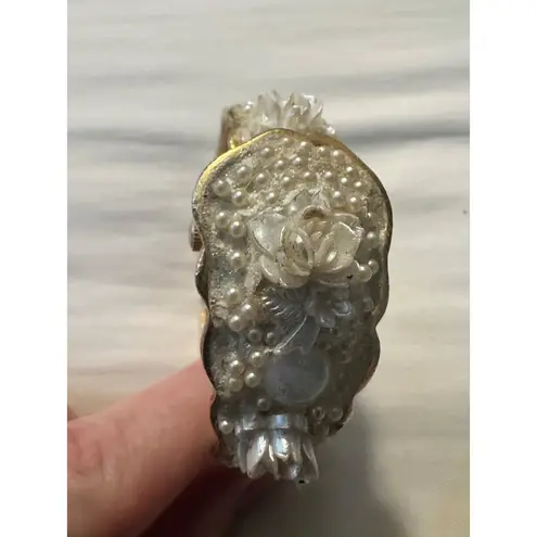 Vintage 1960s Ladies Pilgrim Hidden Wrist Watch Gold