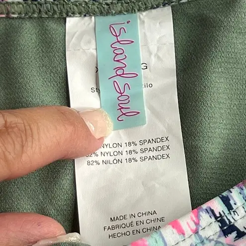 Island Soul NWT Hipster Floral Bikini Bottoms Extra Large