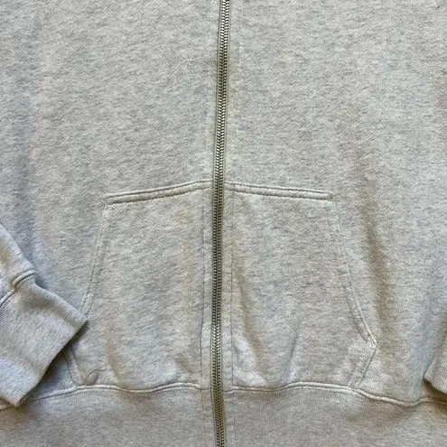 Brandy Melville  John Galt Light Gray Crystal
Cropped Hoodie