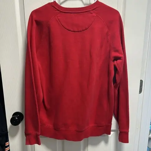 Jordan  red crewneck pullover