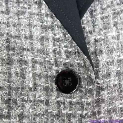 White House | Black Market New!   Belted Tweed wool-blend‎ blazer Jacket , 0P