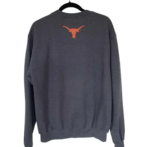 Champion UT LONGHORNS  Pull-Over Sweatshirt Dark Gray Size M