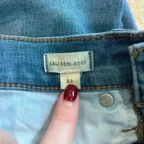 Madewell  Cali Demi Boot Cut Jeans Mid Rise Cropped Womens Size 23