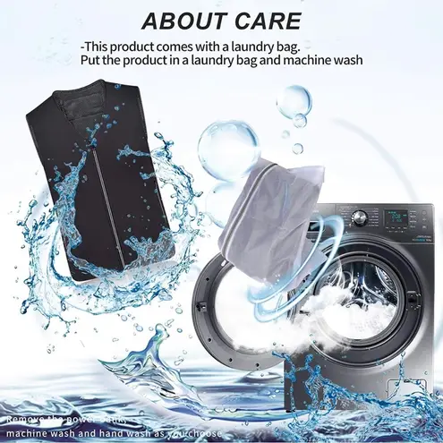 Unisex RTNX heated vest Black Size L