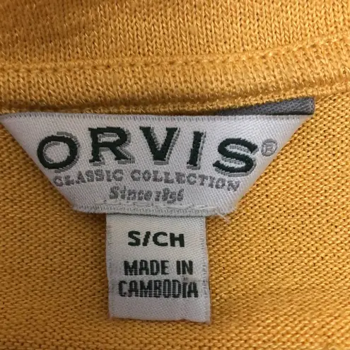 Orvis Ladies Short Sleeve V-Neck Tunic Knit Top