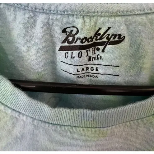 Brooklyn Cloth Trippy Tie Dye Short Sleeve T-Shirt With Artsy Graphics