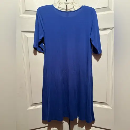 Old Navy Medium royal blue  T-shirt dress