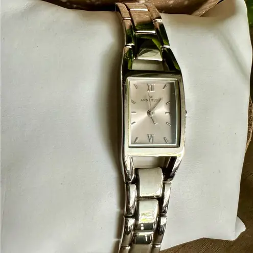 Anne Klein Watch Women Ladies Silver Tone —Needs a New Battery