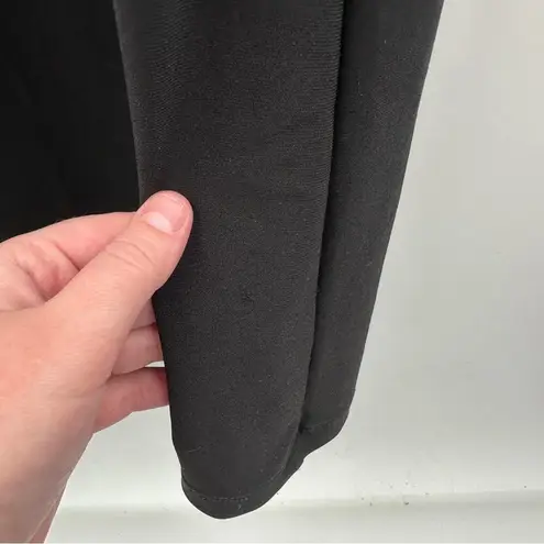 Tiana B Black Short Sleeve V Neck Gathered Maxi Dress Size S