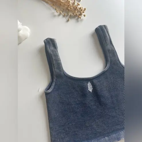 Free People Movement NWOT FP Movement Happiness Runs Square Neck Crop Size XS/S