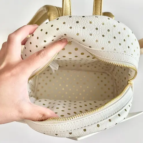 Lounge Fly NWOT RARE Disney Parks OG Heart Logo Small World White Mini Backpack