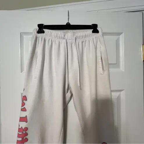My Little Pony sweatpants Small White
