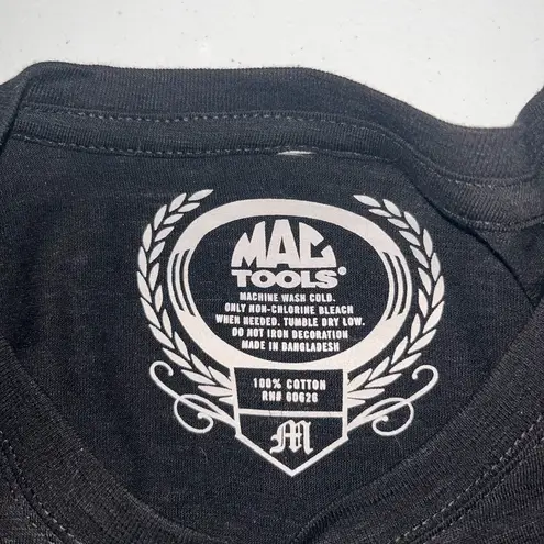 NWOT Mac Tools Mechanic Love Graphic Shirt Black Size M