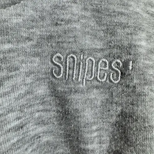 Snipes Sweatshirt Women M Gray Crop Gray Hoodie Streetwear Athleisure Casual Size M