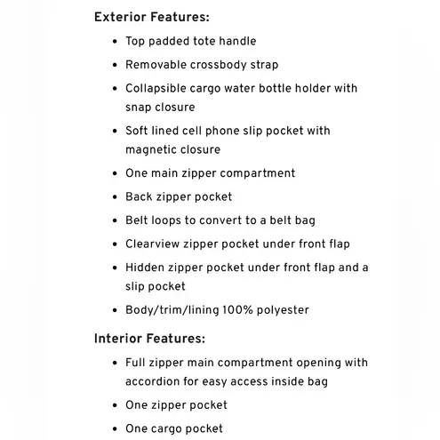 LUG Flapper Purse SE Convertible Crossbody Bag Purse Green Metallic