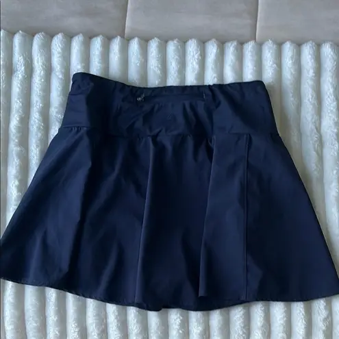 CRZ Yoga Navy Blue Athletic Skirt