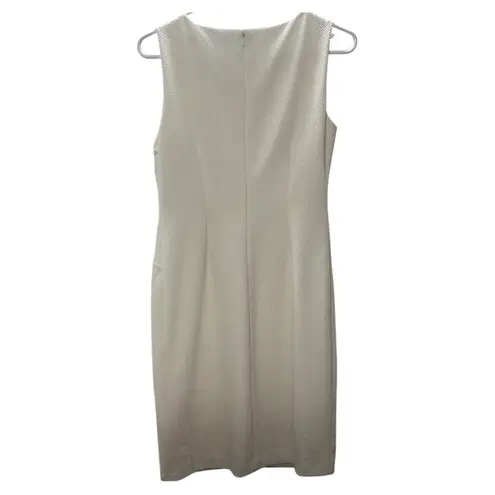 Ivanka Trump Sleeveless White Sheath Dress – Elegant & Chic
