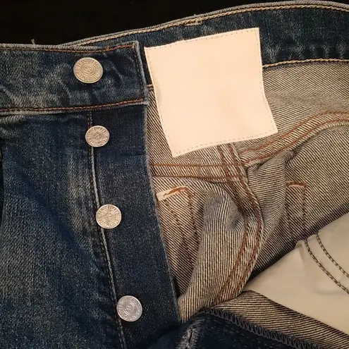 đź’•MOTHER SUPERIORđź’• Tomcat Jeans Playing With Scissors Cropped Straight Leg 28