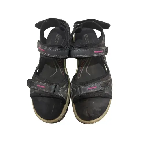 Ecco Yucatan Sports Sandal Women's Sz 9/ 40 Trail Sandals Adjustable Straps Pink