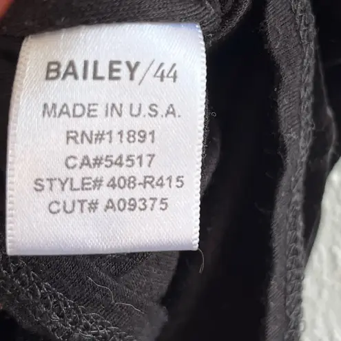 Bailey 44 Dress Black Stroke of Midnight Off-the-Shoulder Velvet Cocktail Sz XS