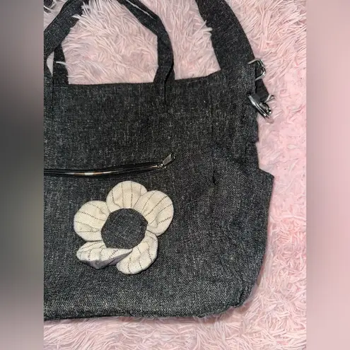 Berkshire Bags Handmade Crossbody Alisha Carryall Sturdy Shoulder Purse LG Tote Gray