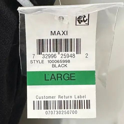 INC Contrast Piping Halter Jumpsuit Black White Stripe Straight Leg Large Chic