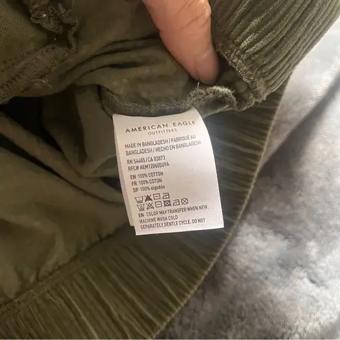 American Eagle  Corduroy Bomber Jacket