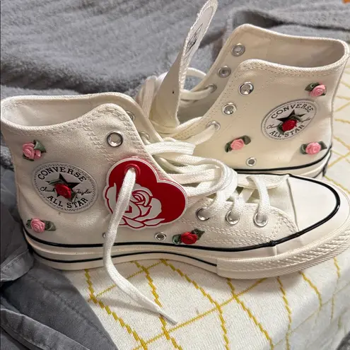 Converse All Star Chuck Taylor 70 High Top Valentine's Day 2025 NWOT Size W 7.5 Red