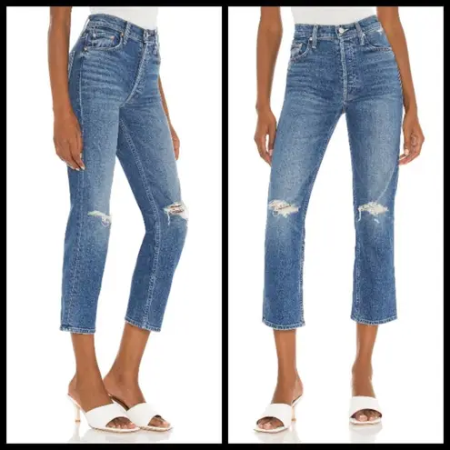 đź’•MOTHER SUPERIORđź’• Tomcat Jeans Playing With Scissors Cropped Straight Leg 28