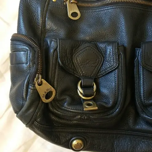 Marc by Marc Jacobs leather handbag with pockets