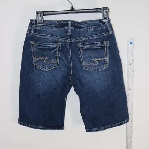 Silver Jeans  Shorts, denim, distressed size large