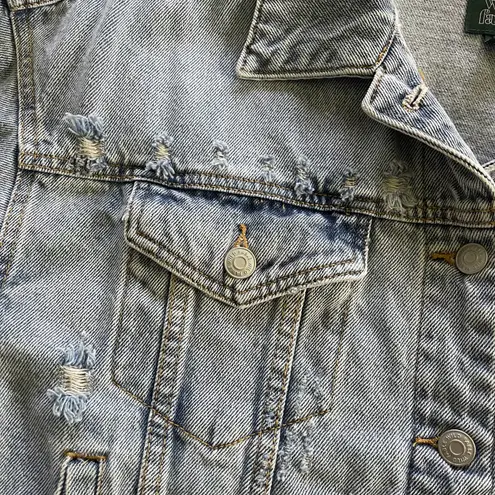 Wild Fable New Without Tags  Cropped Denim Jacket