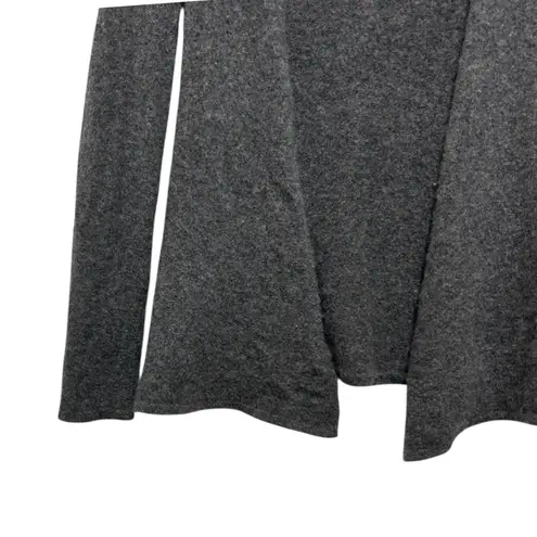 41 Hawthorn Womens Cashmere Open Front Cardigan Sweater M Gray Quiet Luxury Size M