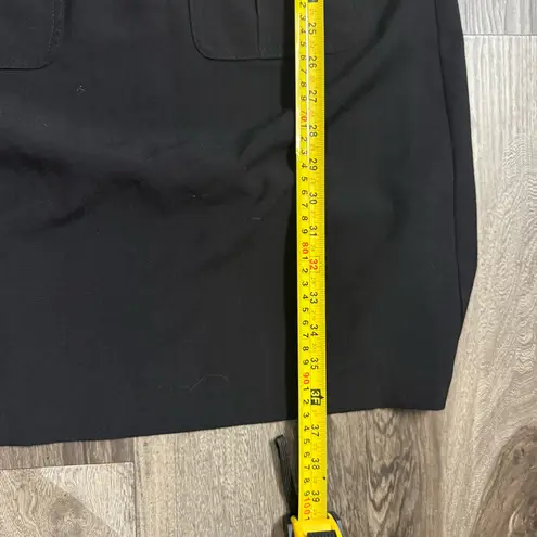 Sharagano Black Gold Pencil Mini Dress, Size 4