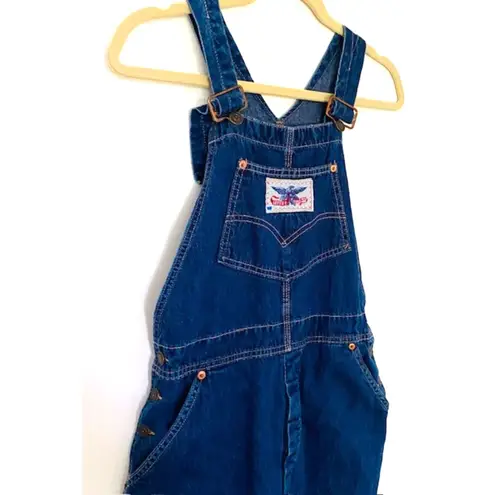 Levis Rare Vintage SF 207 Orange Tab Denim Blue Jeans Overalls Unisex Sz 12