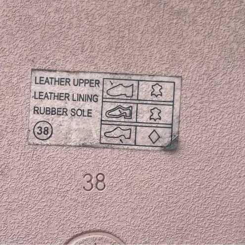 Ash Victoria Womens Leather Quilted Puffy Platform Sandals Blush pink Sz 38