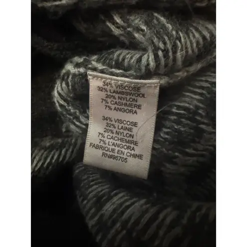 Rebecca Taylor  Hooded Knit Cardigan Coat | Wool Blend | Size M