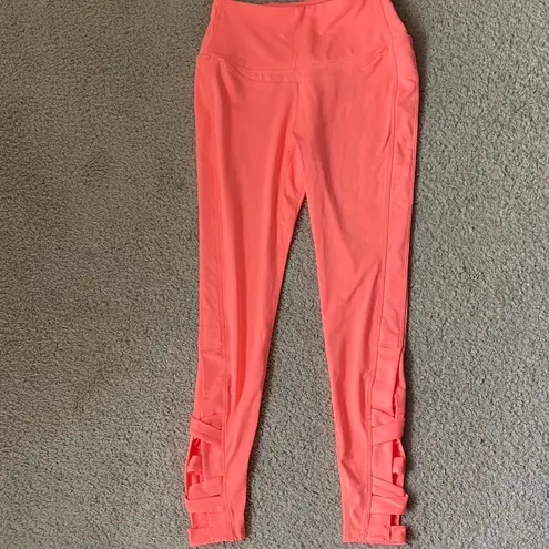 Free People Movement Size XS Coral Leggings Pink