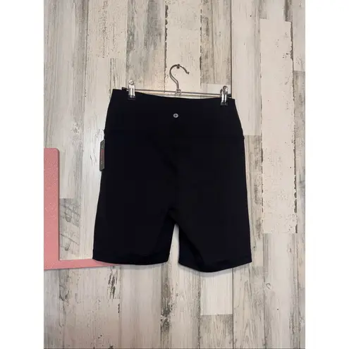 90 Degree by Reflex Interlock Everyday 7” Black Compression Biker Shorts XL