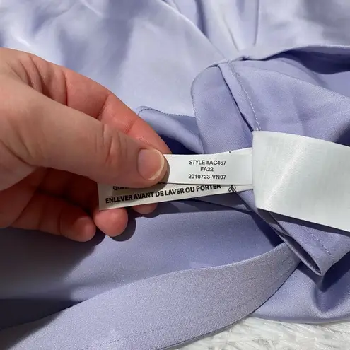 J Crew Gwyneth Midi Slip Skirt in Sweet Hyacinth Purple XL