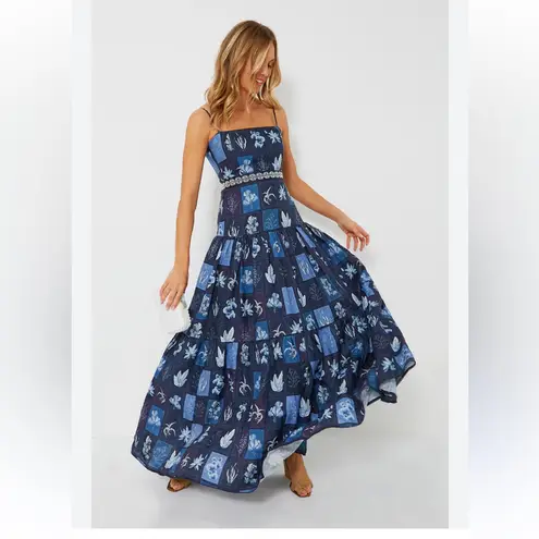 Agua Bendita Agua by Lima Algae Dress linen size medium