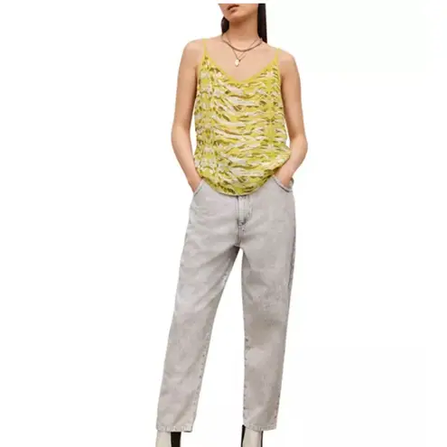 All Saints • Tami Oniyuri Tank • Yellow Top • Size 6US • MSRP $135