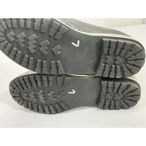 Womans Cushion Walk By Avon Size 8 Black Red Plaid Lace Up Snow Boots