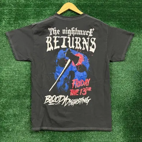 Bloody Disgusting x Friday the 13th Jason Voorhees T-Shirt Size Medium