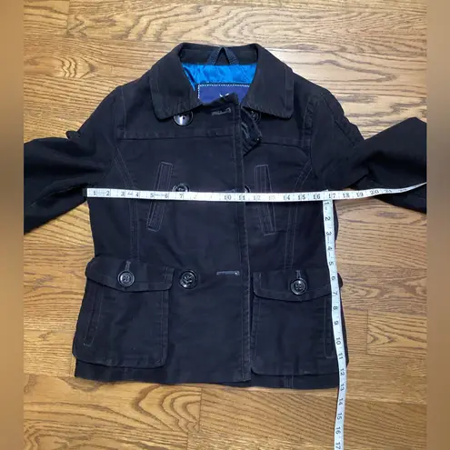 American Eagle  short pea coat. Black. Size Small