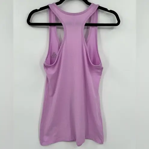 Adidas 🆕 NWOT  Racerback Tank Top Pink Athletic Wear Purple White Size Medium