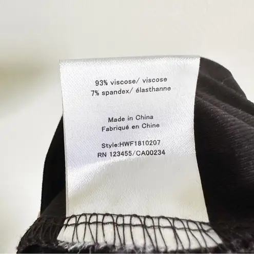 H by Halston Black Stretch Legging Pants sz Small