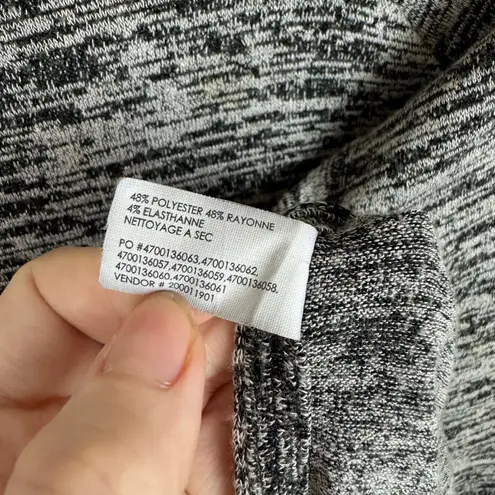 Club Monaco Womens Black Striped Pullover Crew Neck Sweater Sz XS | Minimalist